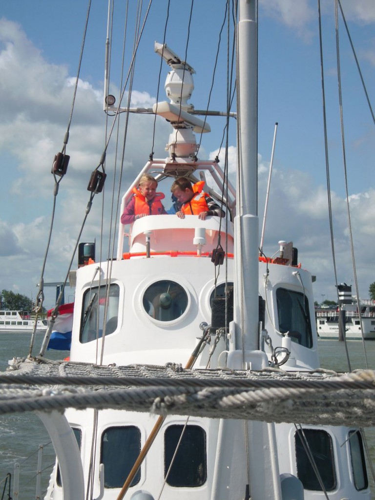 Flying bridge verkleind